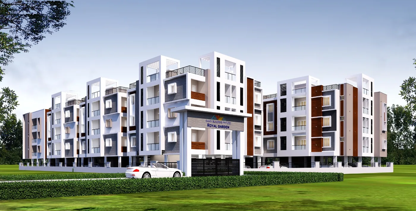 Royal Garden 2 BHK apartment view